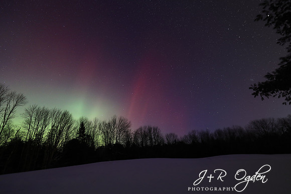 Winter Northern Lights - Maine