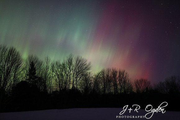 Winter Northern Lights - Maine