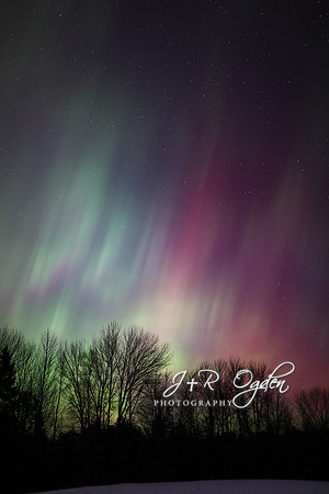 Winter Northern Lights - Maine