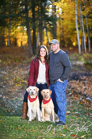 Fall Engagement Session in Maine