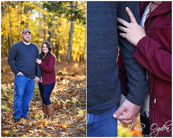 Fall Engagement Session in Maine