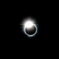 Diamond Ring - Total Eclipse 2024 - Shin Pond, Maine