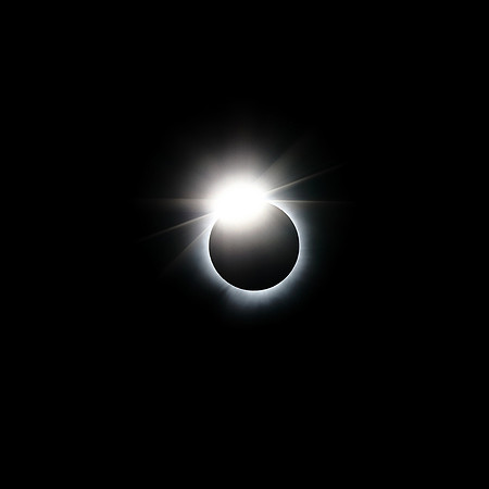 Diamond Ring - Total Eclipse 2024 - Shin Pond, Maine