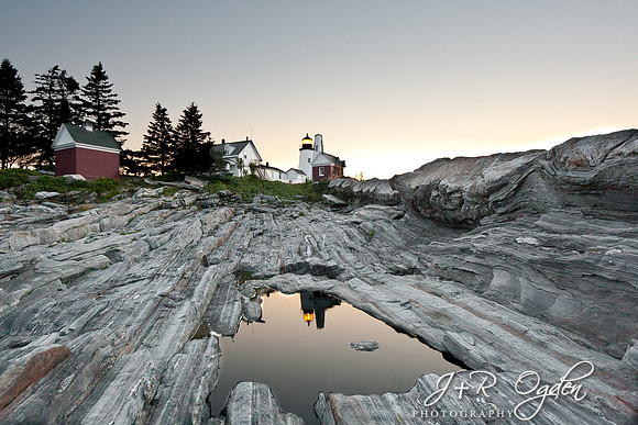 Pemaquid Point Lighthouse Sunrise - Maine
